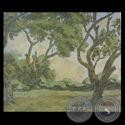 ÁRBOLES - Óleo de ALICIA BRAVARD